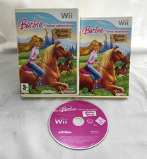 BARBIE HORSE ADVENTURES RIDING CAMP Nintendo Wii Game With Manual