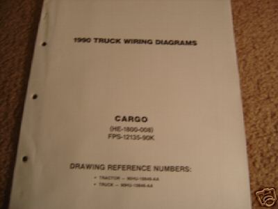 1990 ford truck cargo wiring - 1990,