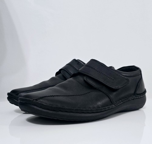 Black leather handmade arbitro - black,