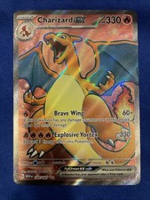 Charizard ex 183/165 Pokemon TCG Scarlet & Violet 151 Ultra Rare Full Art NM