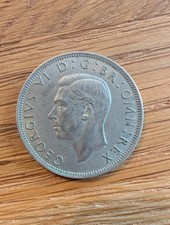 King George VI Half Crown Coin