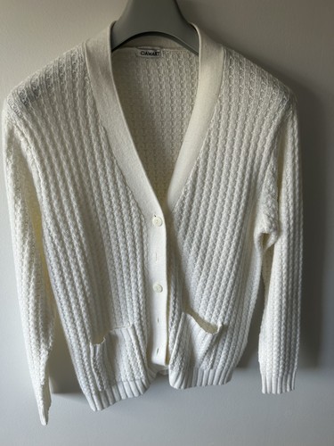Damart white knit - damart,