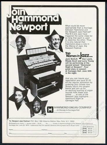 1974 hammond organ jack - 1974,