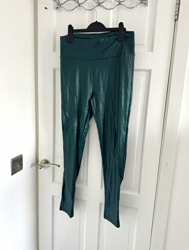 Primark green faux leather - green,