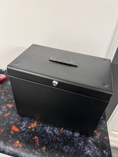 Cathedral Products A4 Steel File Box with Starter Pack of 5 Suspension Files ...