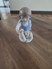 Nao Young Girl with Flowers