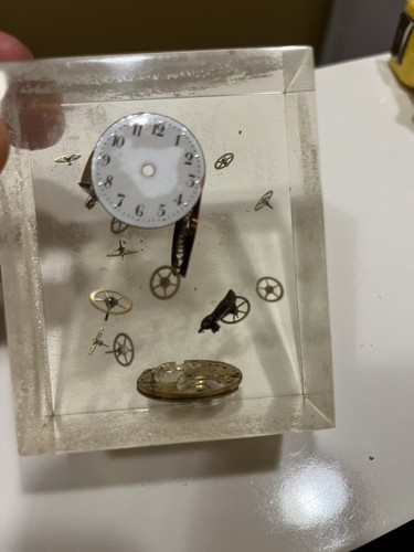 Vintage watch clock parts - watch,