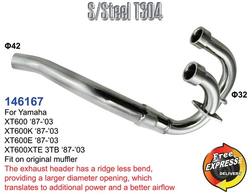 Exhaust header for yamaha - exhaust,