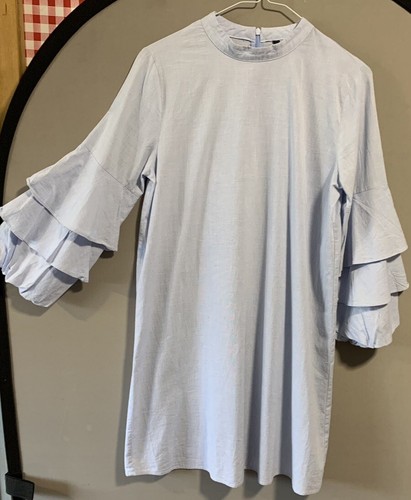 Zara light blue cotton - light,