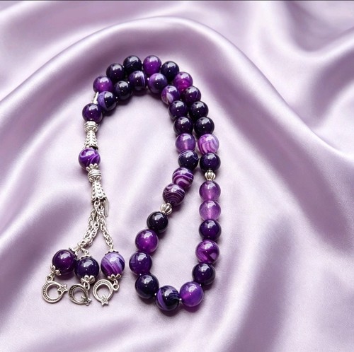 Beautiful purple agate stone - beautiful,