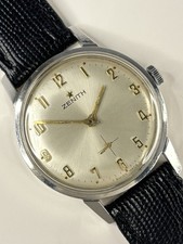 ZENITH Vintage 1970’s Men’s Manual Sunburst Dial Silver Sub-Seconds Watch - 2531