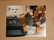 Tom Baker and John Leeson