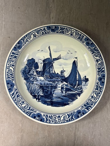 Vintage delft blue white - delft,