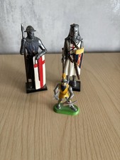 3 Vintage Medieval Figures