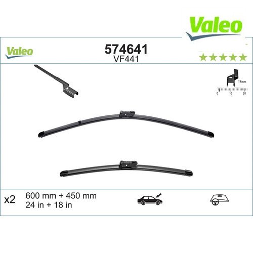 Wiper blade valeo - wiper, 574641