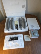 Vintage Bachmann Hawthorne Village Armored Steam Locomotive Train Set Bundle