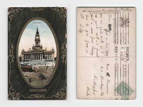 Postcard portsmouth town - postcard,