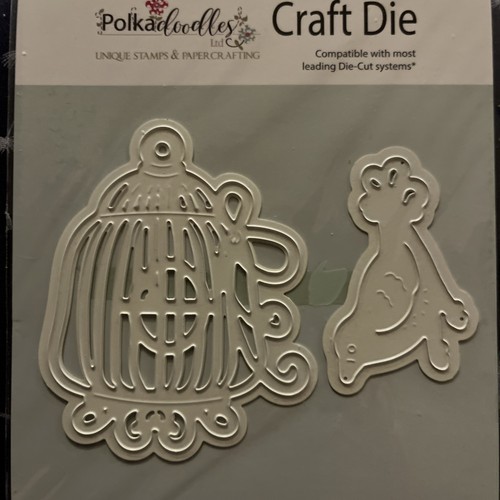 Polkadoodles bird cage - polkadoodles,