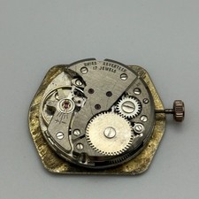 Jean Renet FHF 96-4 Watch Movement Running Manual Vintage Swiss Parts 25.9mm