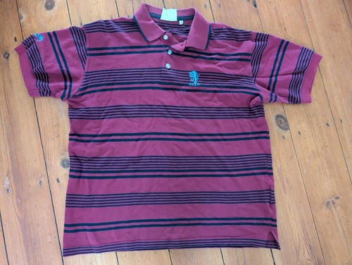 Aston villa retro reebok polo - aston,