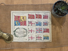 1824 hand coloured engraved