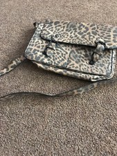Top Shop Animal Print Bag 