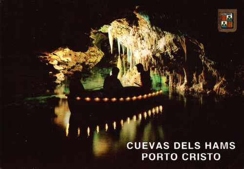Postcard cuevas dels hams - postcard,
