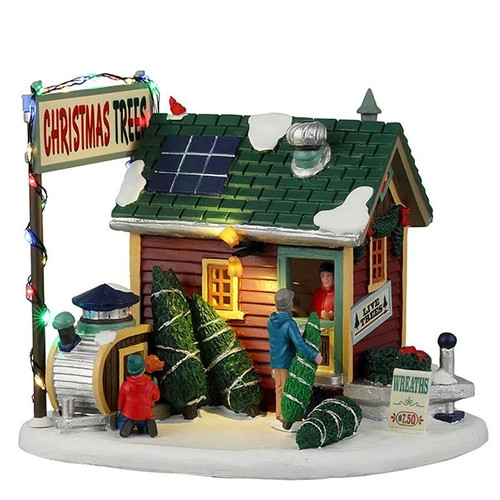 Lemax tiny house tree - lemax,