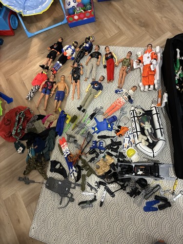 Hasbro action man x13 - hasbro, bundle