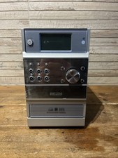 Phillips MCM390 Micro System Cassette/CD Player - Untested Unit Only