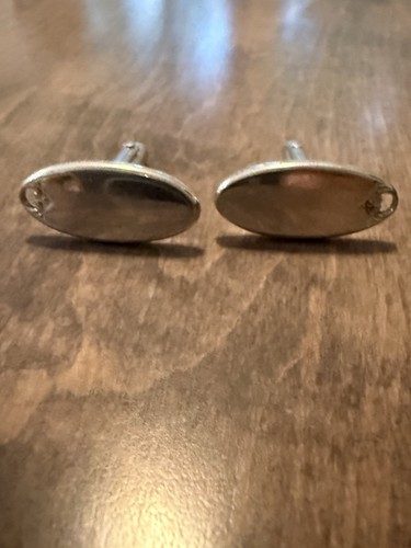 Men oval silver - 925, metal