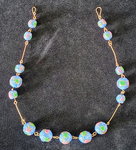 Vintage murano sky blue - vintage,
