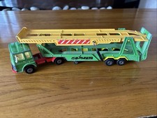 Majorette Car Transporter Bisarca Renault Saviem Diecast Metal Rare Collectible