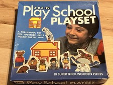Vintage BBC Play School Wooden
