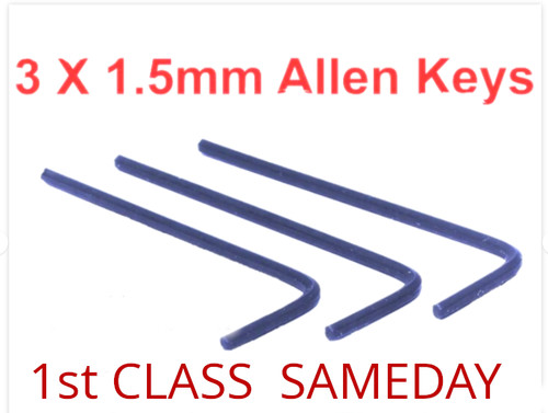 5mm allen keys - 1.5mm,