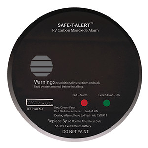 Carbon monoxide alarm white - monoxide,