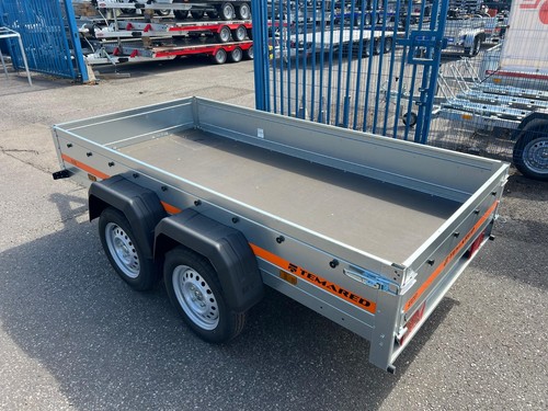 Unbraked twin axle trailer - unbraked,