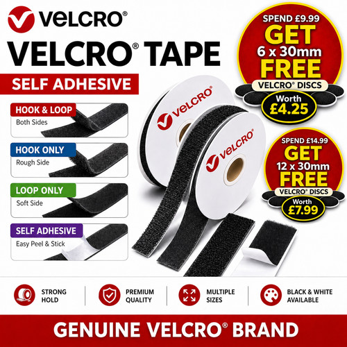Velcro self adhesive tape - self,