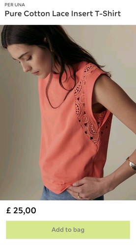 Per una pure cotton lace - per,