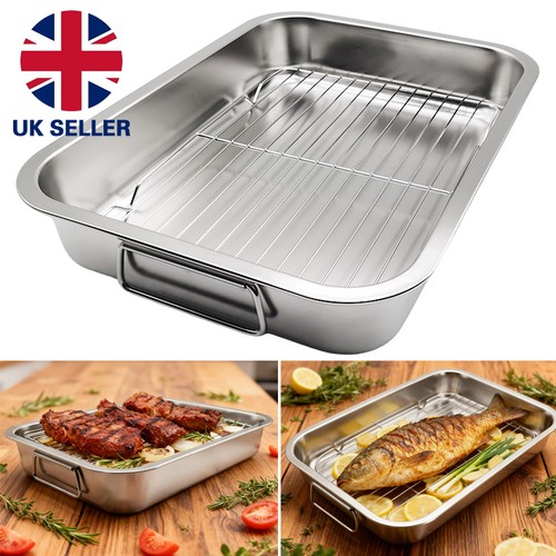 Roasting tray with - with, rack