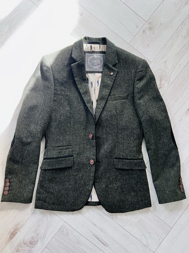 Voeut milano green - tweed, wool