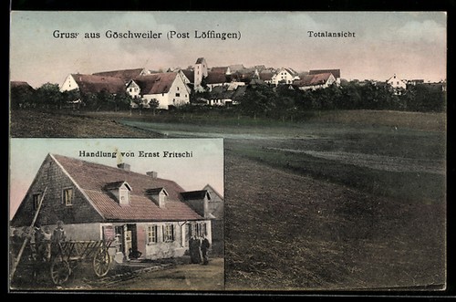 Postcard göschweiler - postcard, of