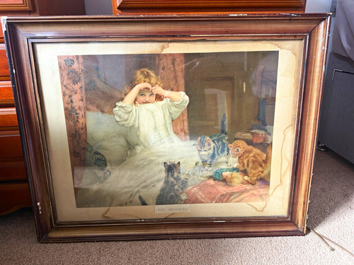 Vintage framed the - framed, “the