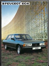 Peugeot 604 1983-1984 UK