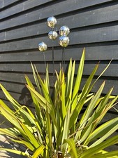Silver Sphere Ball Garden