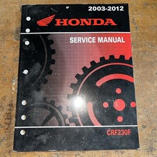 Honda 2003-2006 CRF230F CRF 230F Motorcycle Service Manual OEM 