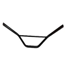 Handlebar Black Coated 7/8" Braced Trail Motorcross Dirt Bike Cafe Racer GEc