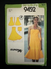 9452 Simplicity Misses Sewing
