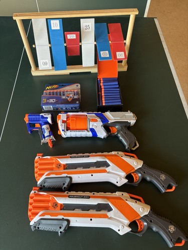 Nerf gun bundle guns - (4, guns,