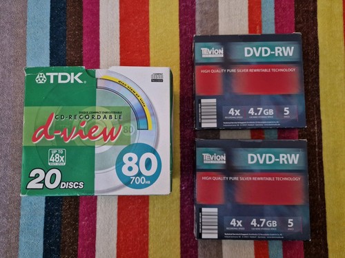 Tevion rewritable dvd 7gb - tevion, dvd+rw